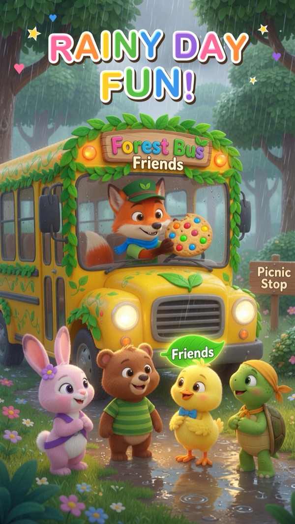 Rainy Day on the Forest Bus episode cover
